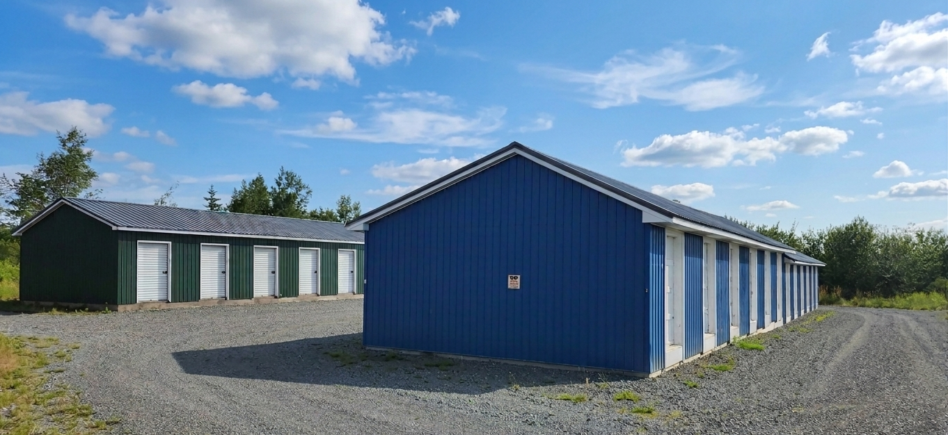 Angus MacQuarrie storage units, drive-up access